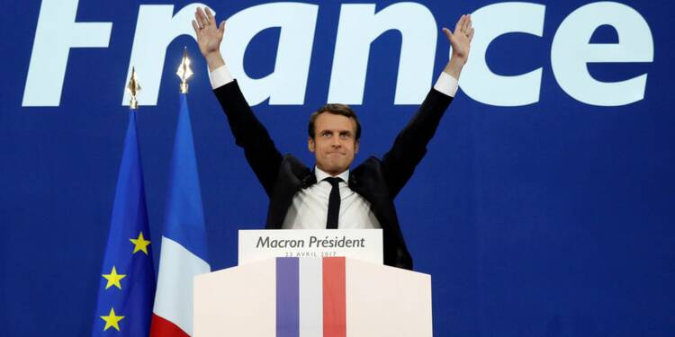 L'euro en hausse de 2% après la qualification de Macron